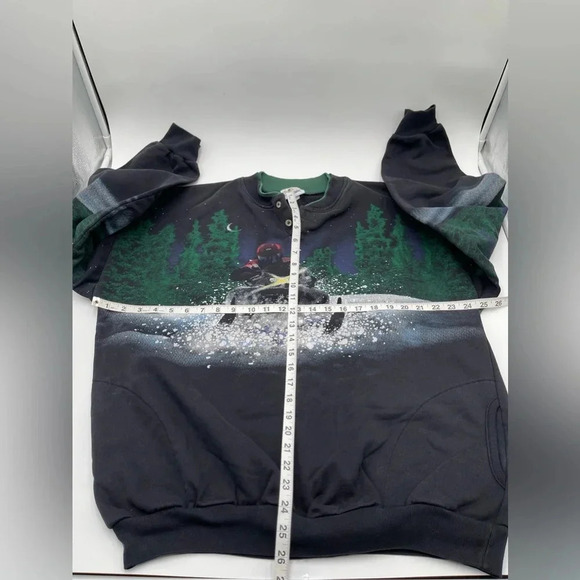 Vintage Artisan Sunschein Designs Women’s XL Snowmobile Pullover Sweatshirt - Picture 12 of 12